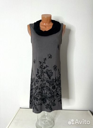 Летнее платье, мини. 44р. наш. Трикотаж. Швеция