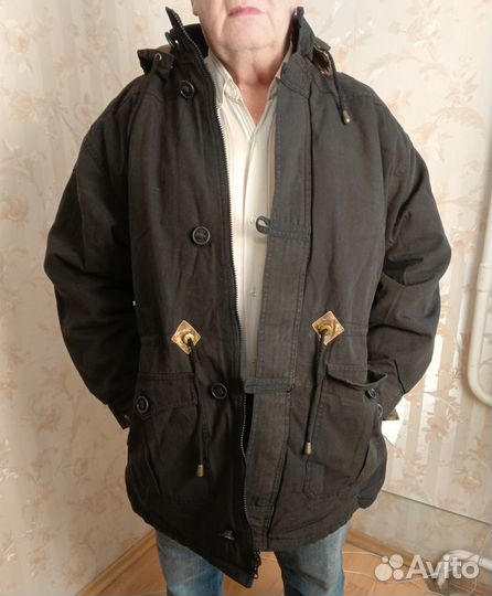 Мужская зимняя куртка черная Code Zero