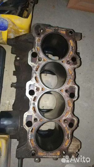 Блок цилиндров 4G93 с нижней постелью