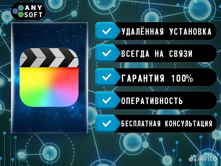 Final Cut Pro официальная лицензия бессрочная