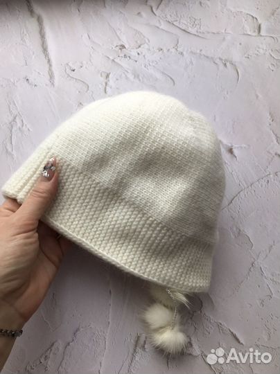 Берет зимний из ангоры