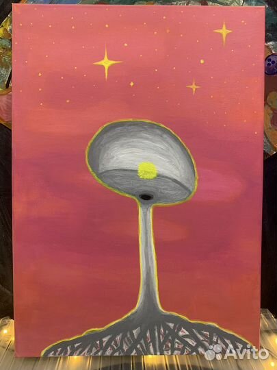 Интерьерная картина абстракция