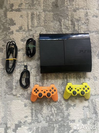 Sony PS3 Super Slim + 50 игр