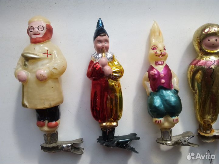 Ёлочные игрушки СССР коллекция