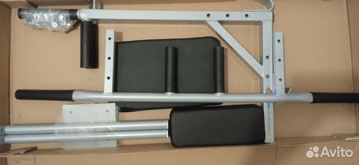 Тренажер 3 в 1(турник брусья пресс) навесной