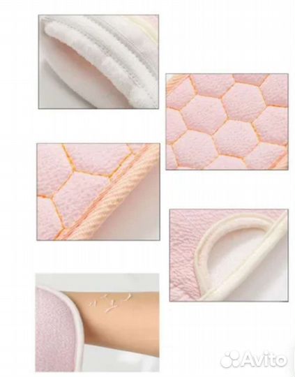 Набор мочалок 3 в 1 (мочалка, губка, перчатка)