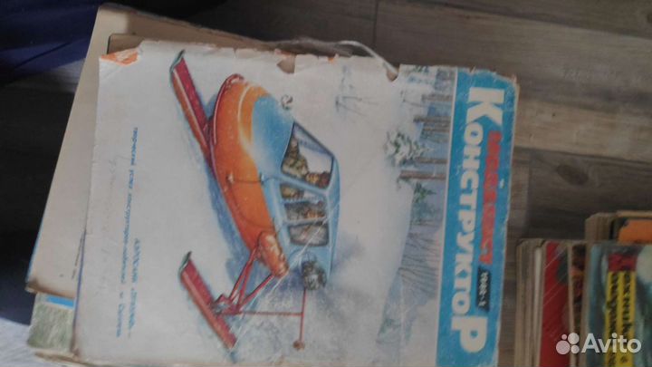 Журналы (подшивки) Моделист конструктор и прочее