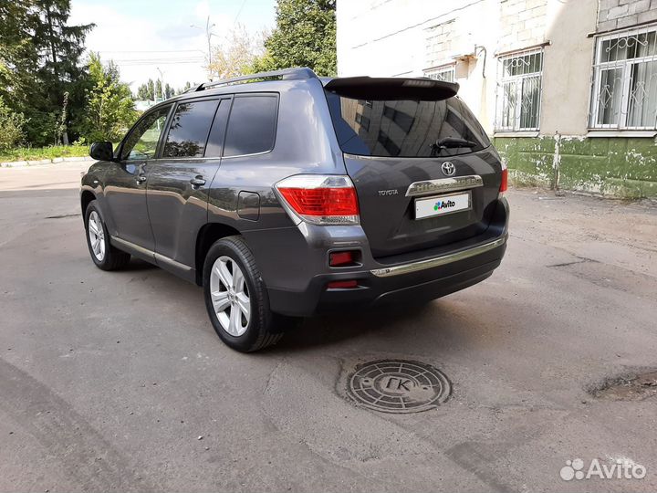 Toyota Highlander 3.5 AT, 2013, 169 000 км