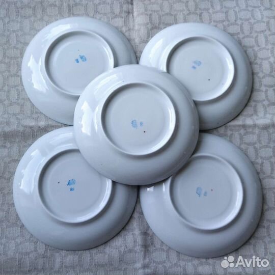 Чайная пара лфз СССР cobalt