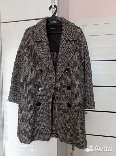 Пальто женское Massimo Dutti 42 44 шерсть