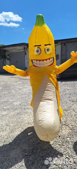Аренда надувного костюма Банан аренда сутки