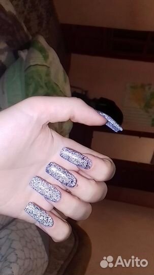 Наращивание ногтей на дому