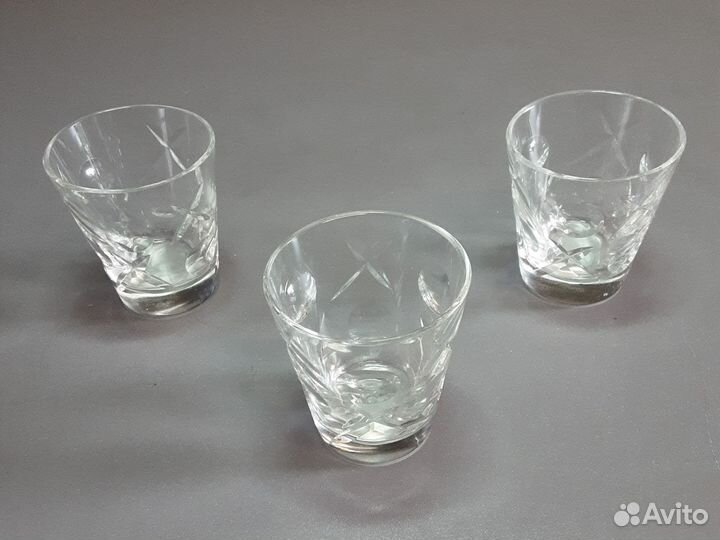 Стопки хрустальные СССР