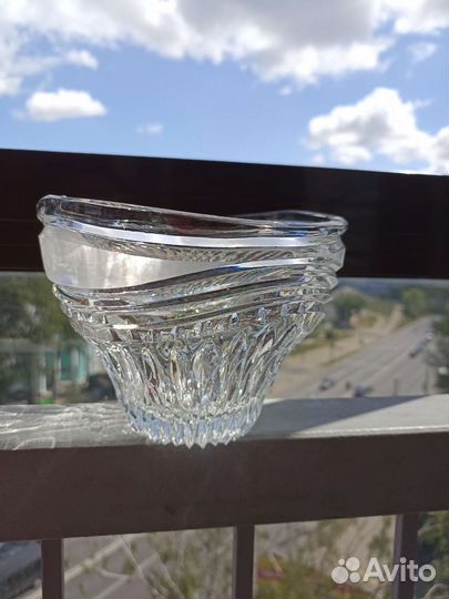 Конфетница, салатник хрусталь
