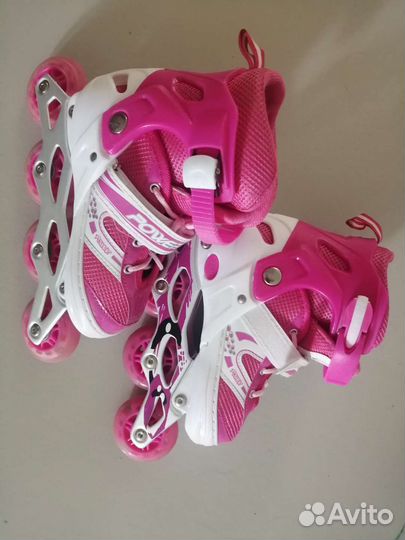 Роликовые коньки детские раздвижные