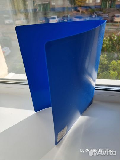 Папка с пластиковым скоросшивателем