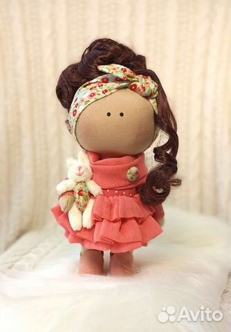 Кукла ручной работы, интерьерная