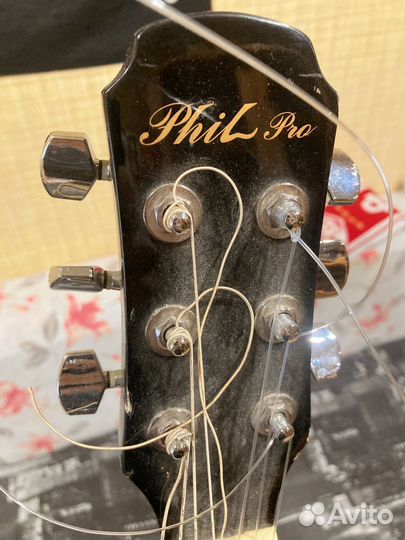 Акустическая гитара PhillPro,Amnistar model n-30