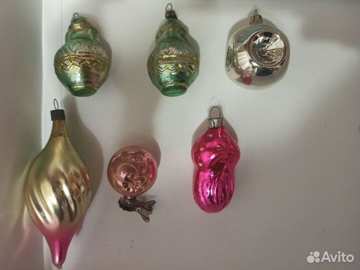 Елочные игрушки СССР