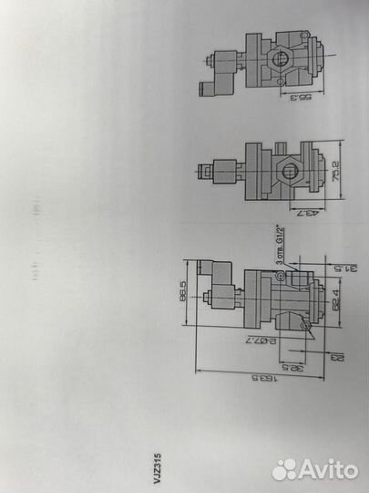 Пневмораспределительvjz315-5Ds