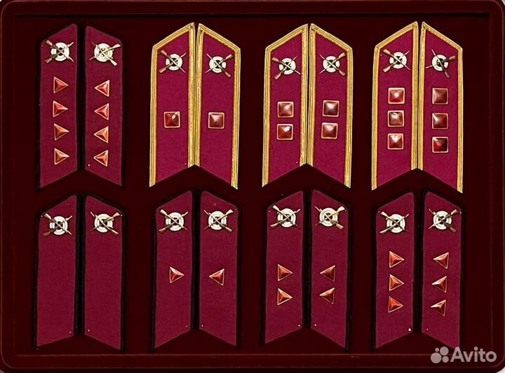 Полный комплект знаков различия ркка обр. 1935