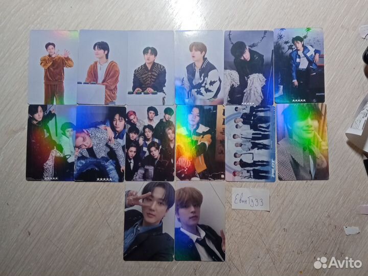 Карточки Stray Kids голографические