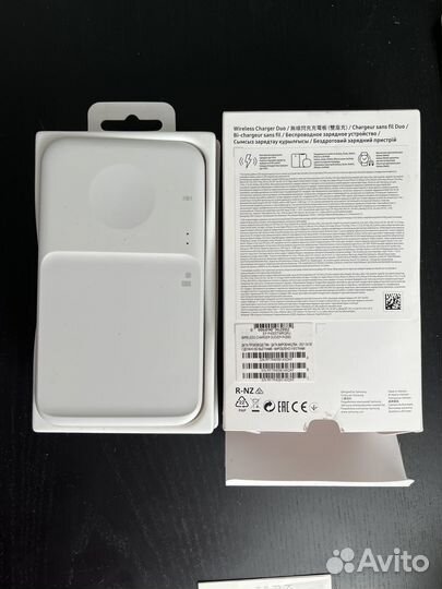 Беспроводная зарядка samsung wireless charger duo