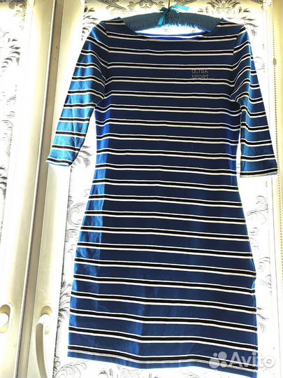 Платье трикотажное