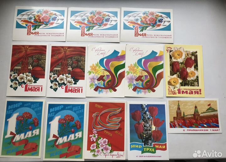 Открытки советские СССР почтовые карточки