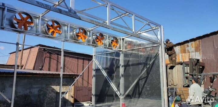 Сушильная камера для пиломатериалов - 30 куб.м