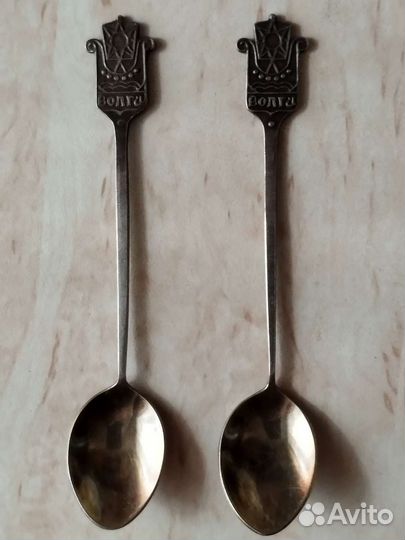 Чайные ложки из мельхиора СССР