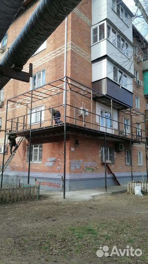 Остекление балконов, расширение, отделка балконов