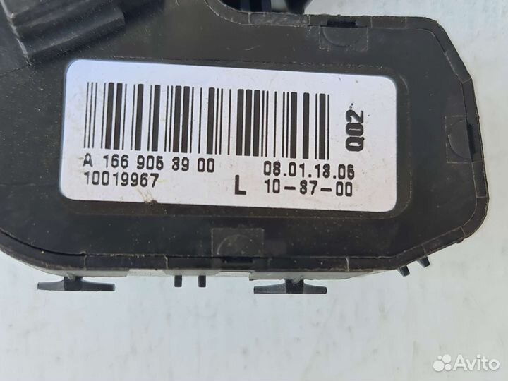 Блок регулировки левого сиденья Mercedes W166