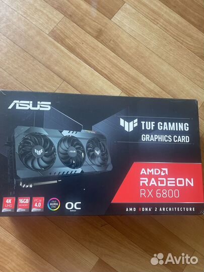 Видеокарта asus Tuf Gaming Radeon rx6800 16gbm