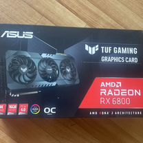 Видеокарта asus Tuf Gaming Radeon rx6800 16gbm