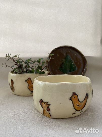 Миска ручной работы