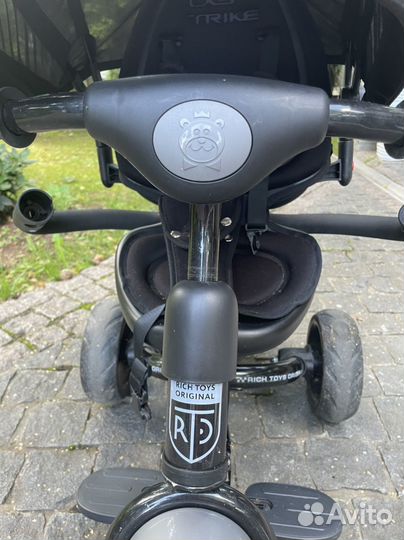 Велосипед с ручкой lexus trike