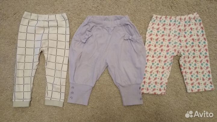 Летние вещи пакетом на девочку 9 мес - 1,5 года