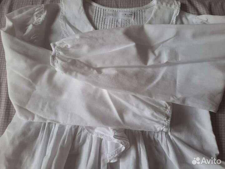 Рубашки Зара, Sela р.134 в школу