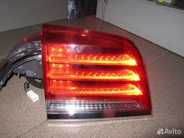 Задние стопы Лексус лх570 красные светодиодные LED