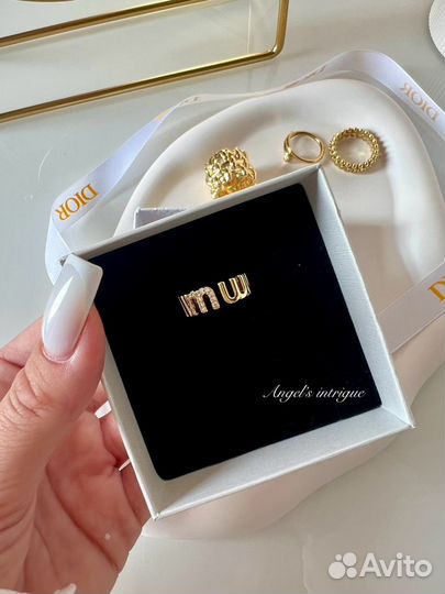 Кольцо miu miu