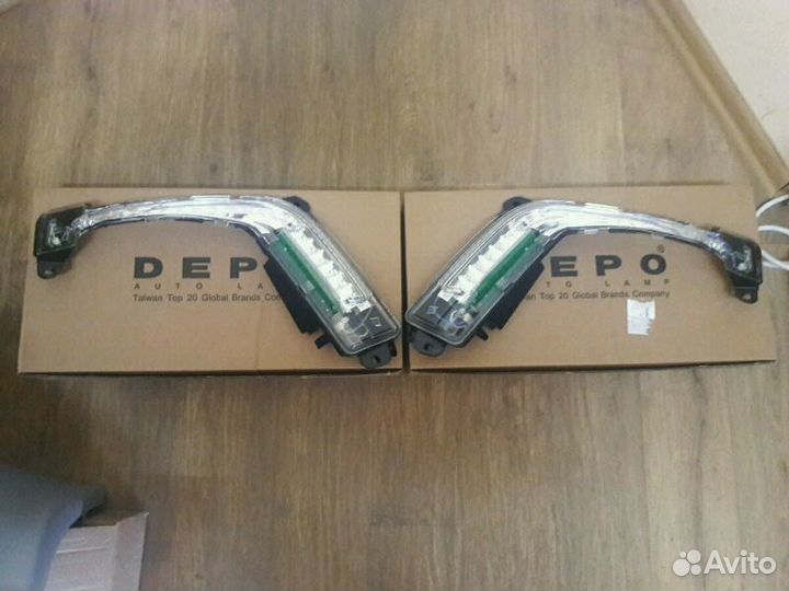 Дневные ходовые огни Peugeot 308