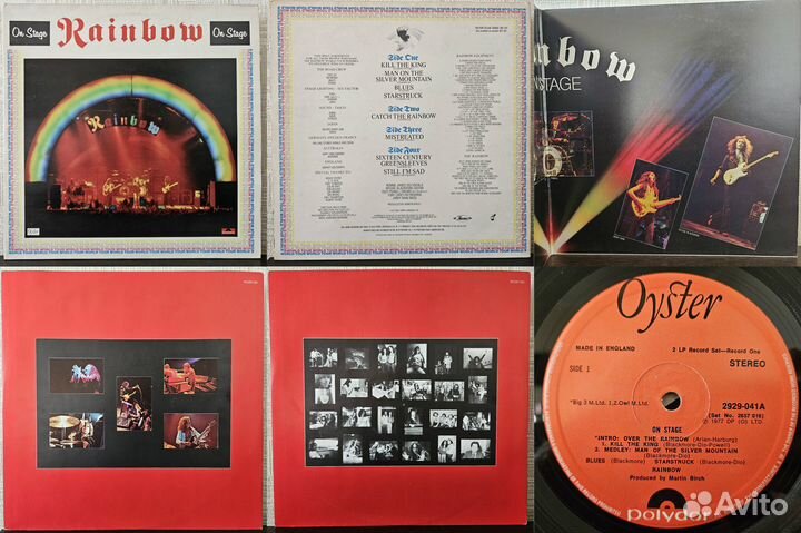 LP Pink Floyd, Dio, Kiss, AC/DC, Rainbow, Scorpion