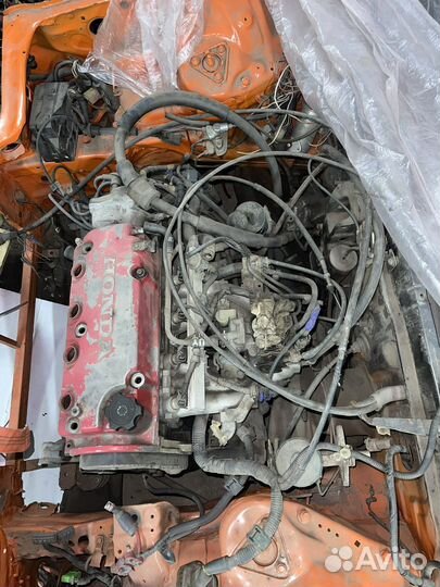 Двигатель honda d13b logo civic