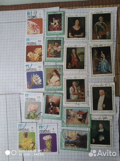 Зарубежные марки ГДР, польша и т. д