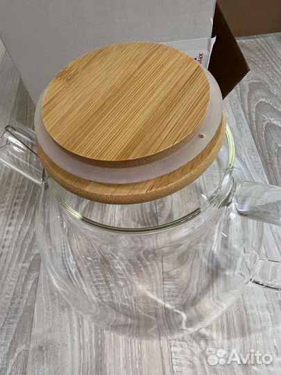 Чайник стеклянный заварочный 900мл