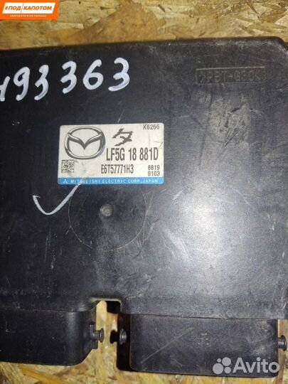 Блок управления двигателем Mazda LF5G18881D