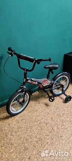 Велосипед детский 16 jaguar rush, 4-6 лет