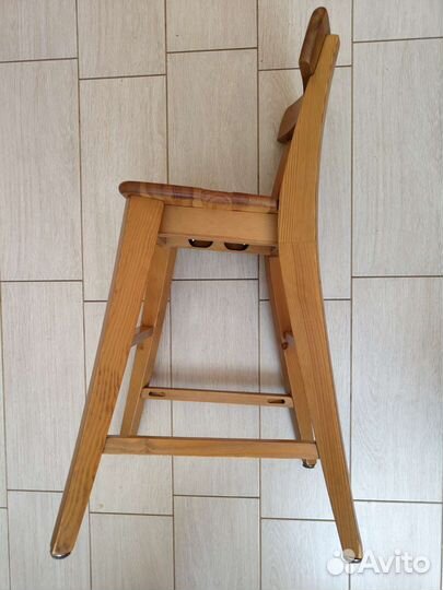 Детский стул IKEA ingolf коричневый