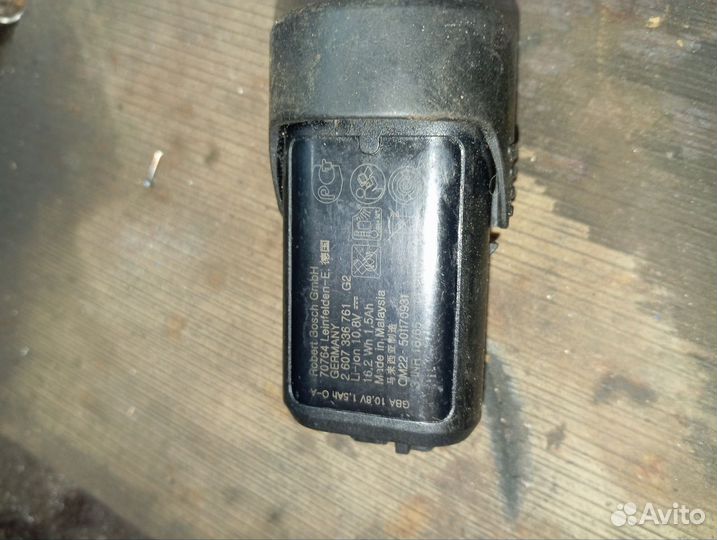 Аккумулятор Bosch 10.8